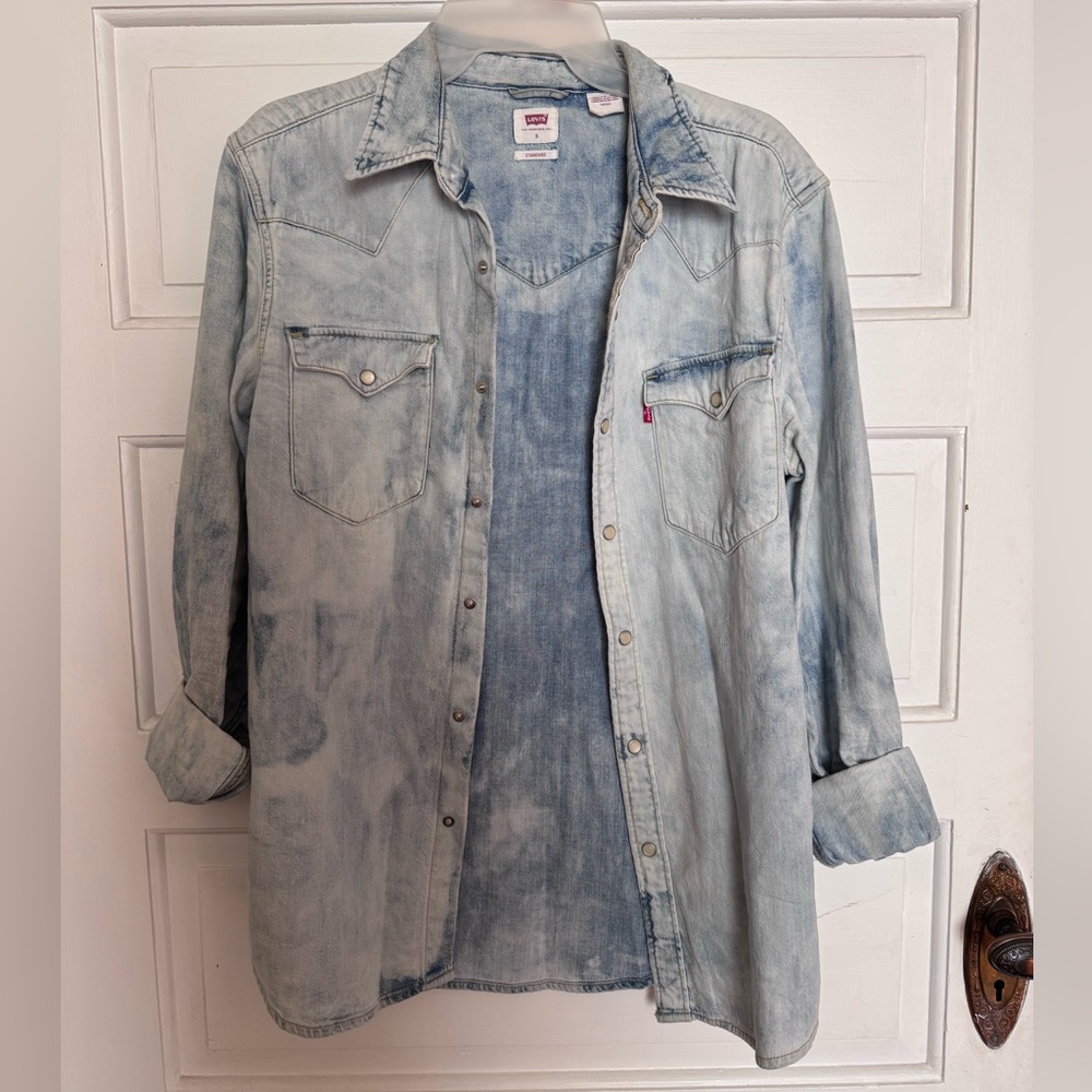 Levi's Classic Light Blue Denim Shirt